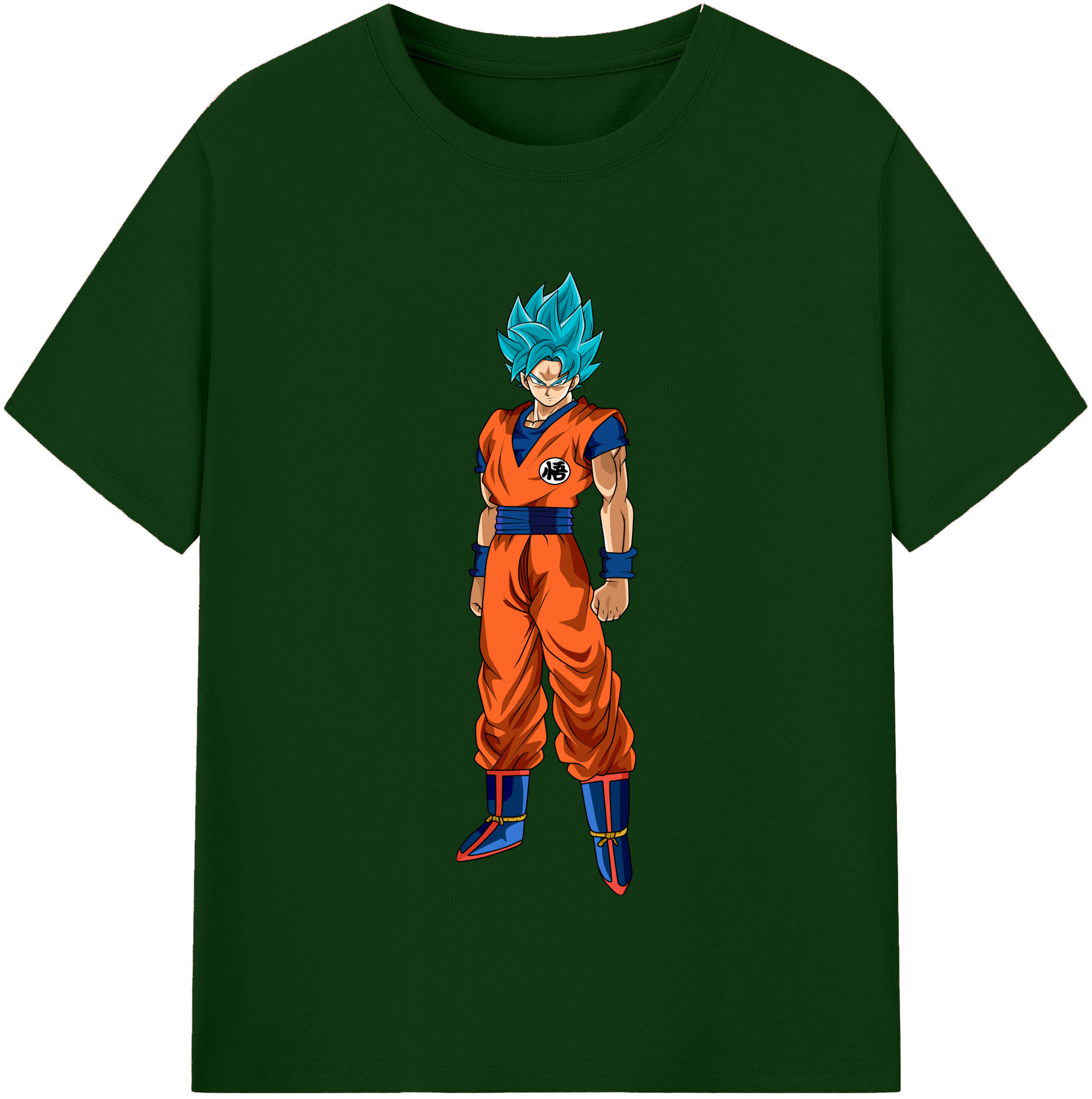 （画像用） ドラゴンボール 孫悟空（そん ごくう）Son Goku カカロット DRAGON BALL Kakarotto 綿100％半袖Tシャツ（フロントプリント）